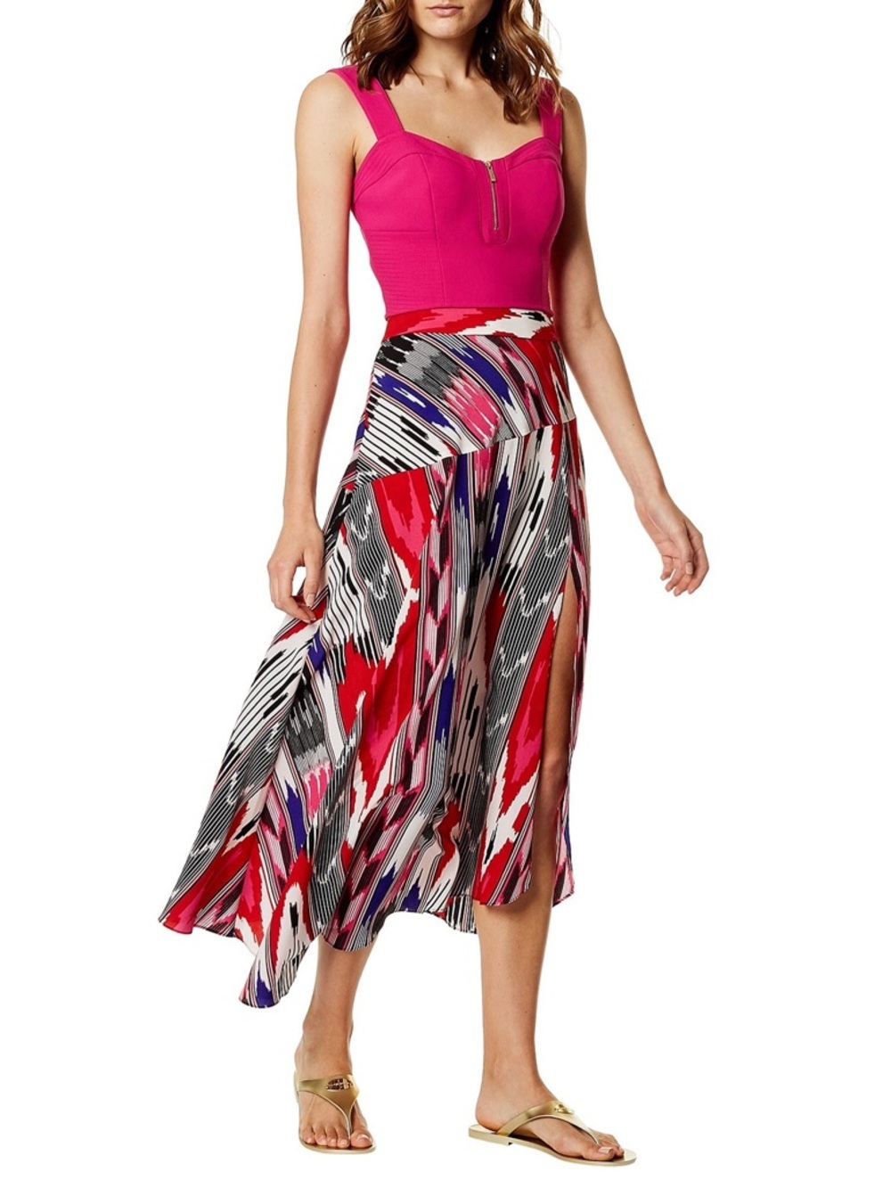 Karen Millen - Asymmetric Midi Skirt